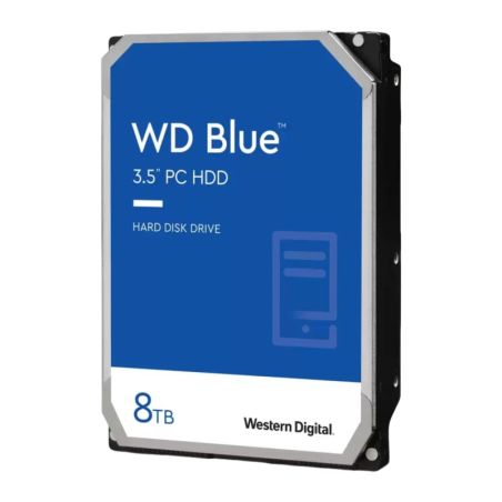 WD Blue WD80EAAZ 5640 RPM 8TB SATA 3,5 pouces Disque dur