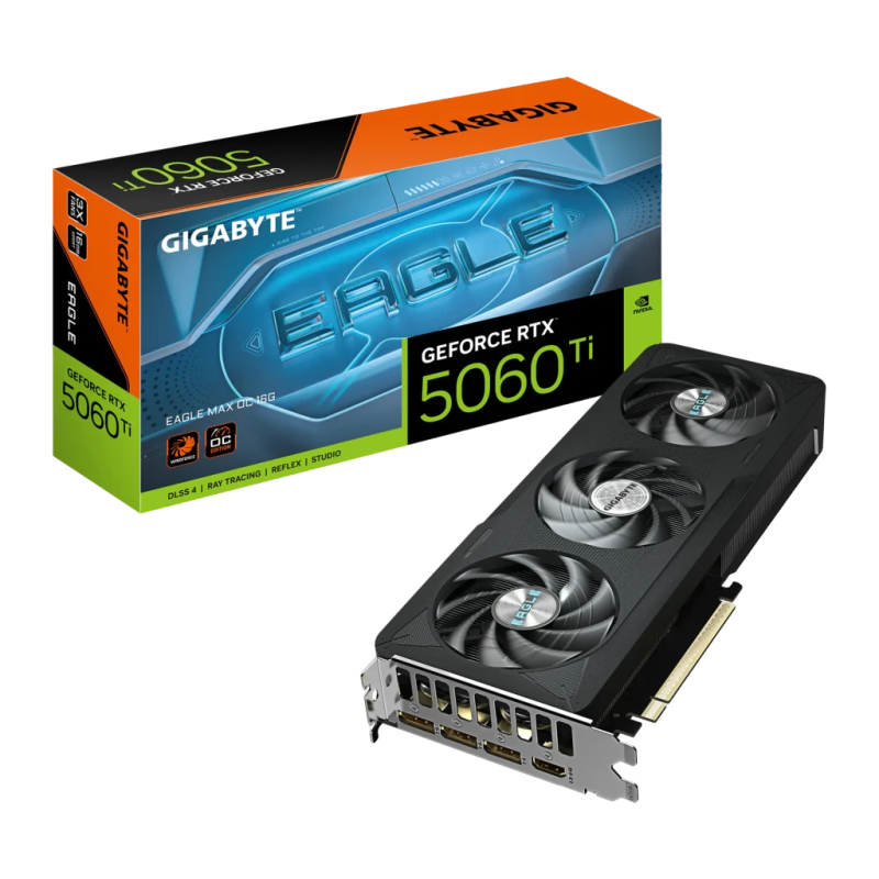 GIGABYTE GeForce RTX 5060 Ti EAGLE MAX OC 8 GB GDDR7 Carte graphique