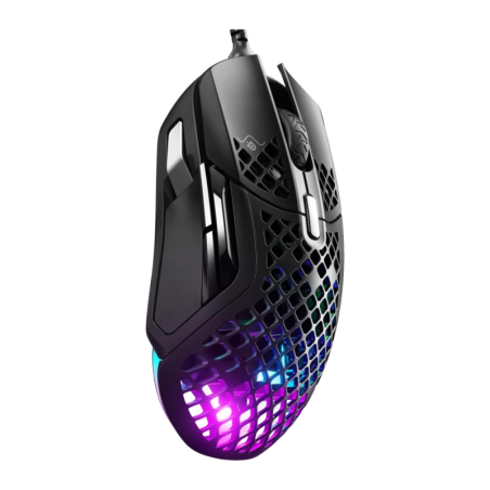 SteelSeries Aerox 5 18000 DPI RGB PrismSync 9 boutons 66 g Souris gaming