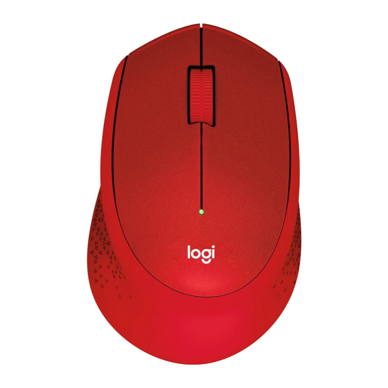 Logitech M330 Silent Plus Rouge 2,4 GHz 3 boutons Souris sans fil