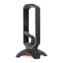 Support pour casque Genesis Vanad 500 LED RGB 7 couleurs 128x128x253mm