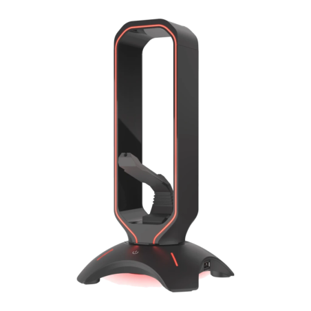 Support pour casque Genesis Vanad 500 LED RGB 7 couleurs 128x128x253mm