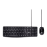 Ewent EW3006 USB Espagnol à membrane Clavier et souris silencieux