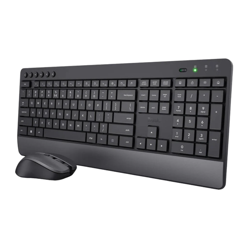 Trust Trezo Comfort 2,4 GHz Clavier et souris sans fil