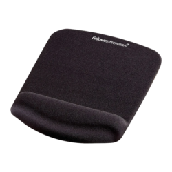 Tapis de souris Fellowes PlushTouch FoamFusion avec repose-poignet 184x238 mm