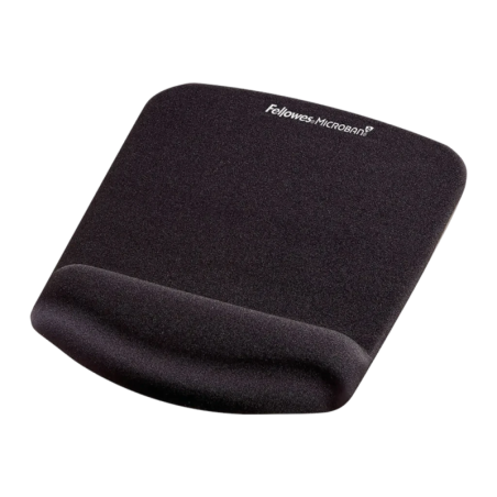 Tapis de souris Fellowes PlushTouch FoamFusion avec repose-poignet 184x238 mm