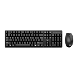 Ewent EW3281 Espagnol à membrane Clavier et souris sans fil