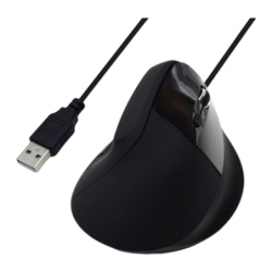 Ewent EW3157 1800 DPI USB Vertical 5 boutons Souris ergonomique