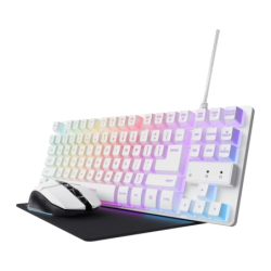 Pack Gaming Trust GXT 794W 4800 DPI RGB TKL Clavier et souris sans fil