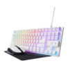 Pack Gaming Trust GXT 794W 4800 DPI RGB TKL Clavier et souris sans fil