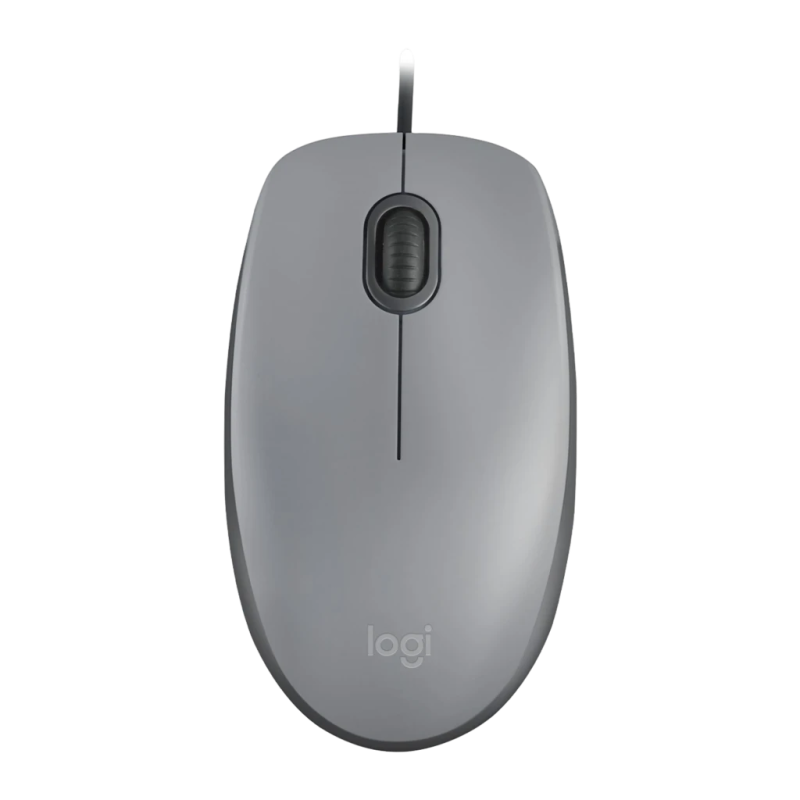 Logitech M110 Silent Câble USB 1,8m 1000 DPI 3 boutons 85 g Souris silencieuse