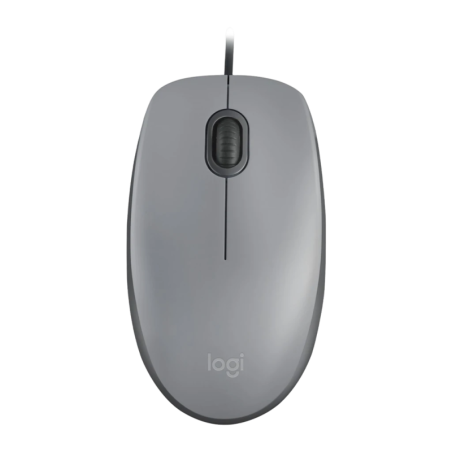 Logitech M110 Silent Câble USB 1,8m 1000 DPI 3 boutons 85 g Souris silencieuse