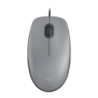 Logitech M110 Silent Câble USB 1,8m 1000 DPI 3 boutons 85 g Souris silencieuse