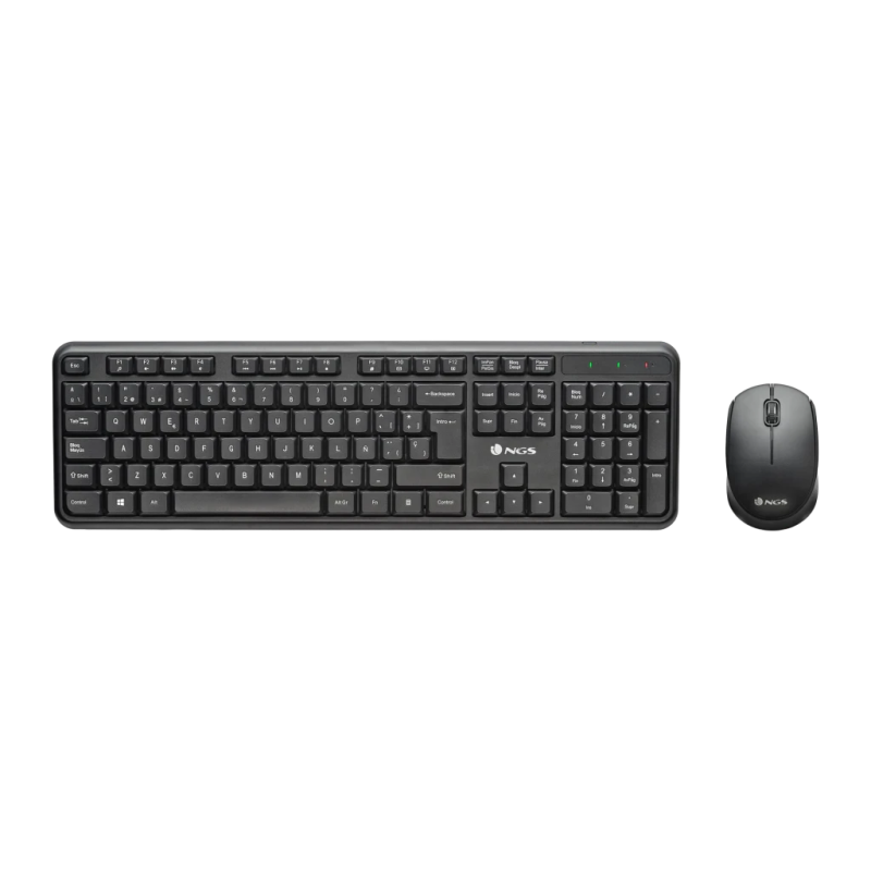 NGS Harmony Kit Espagnol 2,4GHz Clavier et souris sans fil