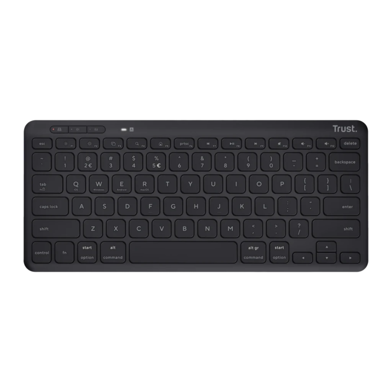 Trust Lyra Compact Wireless Bluetooth 5.0 espagnol Clavier sans fil