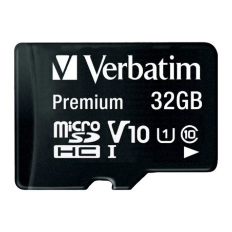 Verbatim Premium microSDHC 32GB 90MB/s V10 UHS-I Carte microSD
