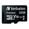 Verbatim Premium microSDHC 32GB 90MB/s V10 UHS-I Carte microSD