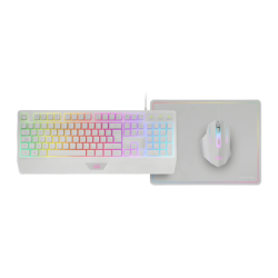 Gaming Mars Gaming MCP124 3200 DPI RGB Espagnol Tapis 360x260mm à membrane Clavier et souris