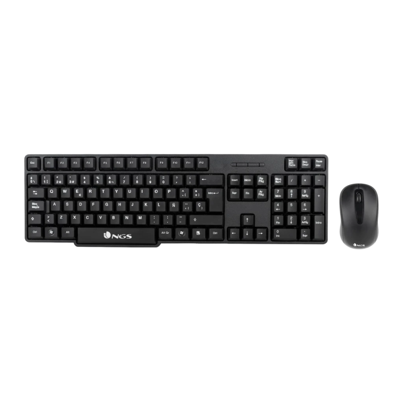 NGS Euphoria Kit QWERTY Clavier et souris sans fil