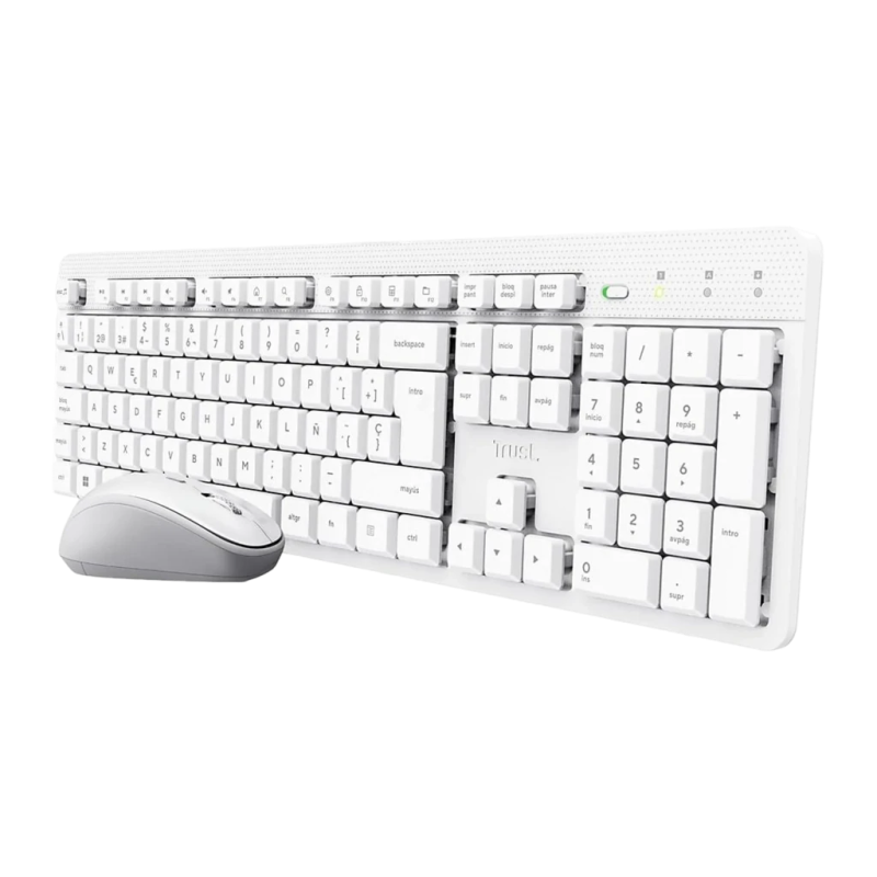 Trust Ody II Wireless espagnol Clavier et souris sans fil