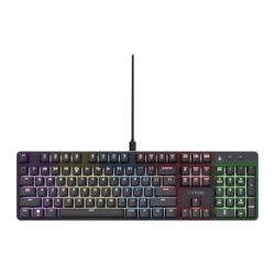 Trust GXT 871 Zora RGB Espagnol Clavier gaming mécanique