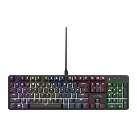 Trust GXT 871 Zora RGB Espagnol Clavier gaming mécanique