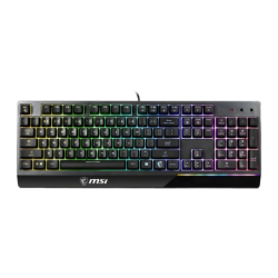 MSI Vigor GK30 Switch Semi-Mécanique RGB 6 Zones Espagnol Clavier gaming