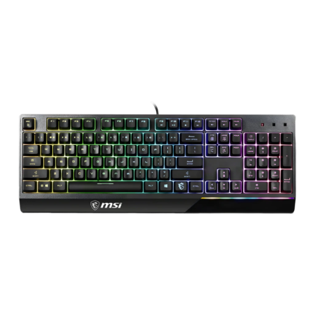 MSI Vigor GK30 Switch Semi-Mécanique RGB 6 Zones Espagnol Clavier gaming