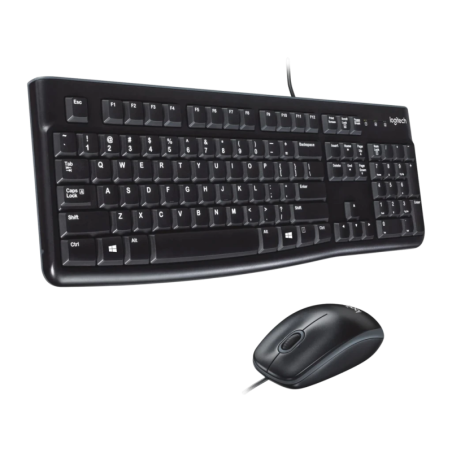 Logitech Desktop MK120 Filaire USB QWERTY Clavier et souris