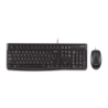 Logitech Desktop MK120 avec câble USB Clavier et souris