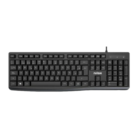 Nilox NXKBE000013 Filaire USB Espagnol à membrane Clavier