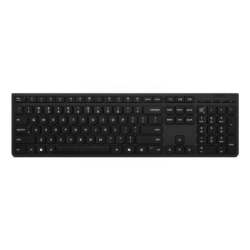 Lenovo Professional Wireless Rechargeable 4Y41R64533 à ciseaux Clavier sans fil espagnol