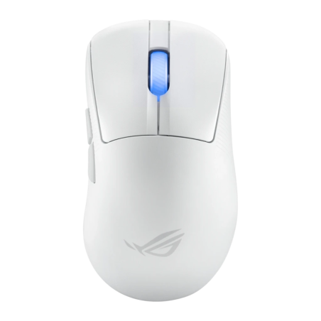ASUS ROG Keris II Ace Wireless 42000 DPI RGB Blanc 7 boutons Bluetooth + 2,4GHz 54 g Souris gaming sans fil