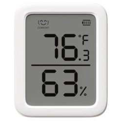 SwitchBot Thermomètre et hygromètre Plus Capteur