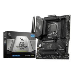 MSI MAG B760 Tomahawk WiFi Intel B760 LGA1700 DDR5 ATX 2,5G Ethernet 3 emplacements M.2 Carte mère