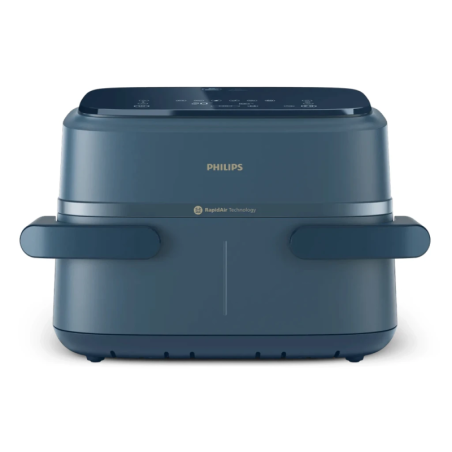 Philips Airfryer Flexi 1000 Series NA156/60 7,1L 2450W 6 programmes double panier écran tactile Friteuse à air
