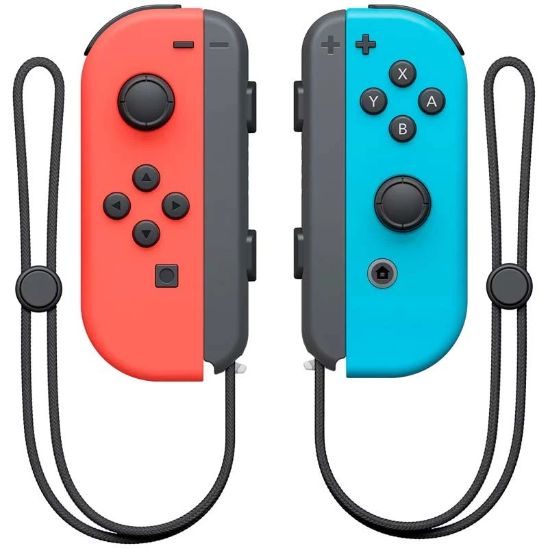 J-C Set Gauche/Droit Rouge/Bleu Switch 500mAh 15h Manette