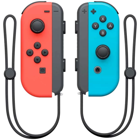 J-C Set Gauche/Droit Rouge/Bleu Switch 500mAh 15h Manette