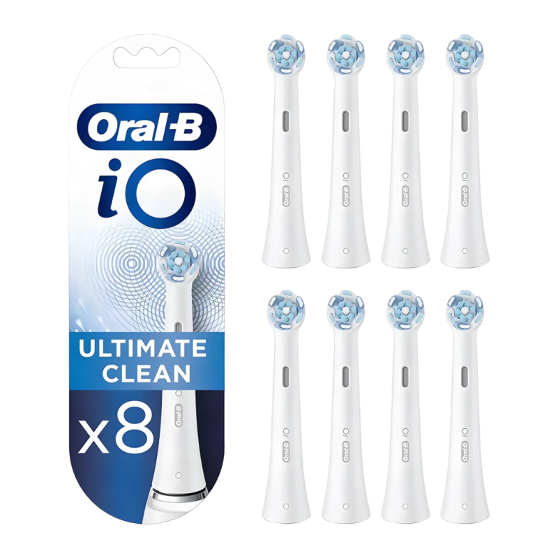 Têtes de rechange Oral-B iO Ultimate Clean Pack 8 unités