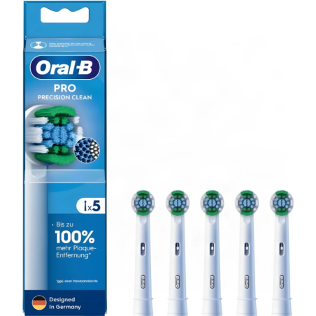 Têtes de brosse à dents électrique Oral-B Pro Precision Clean Blanc Pack 5