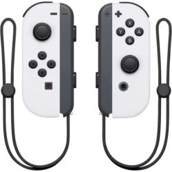 J-C Set Gauche/Droit Blanc Switch 500mAh 15h Manette