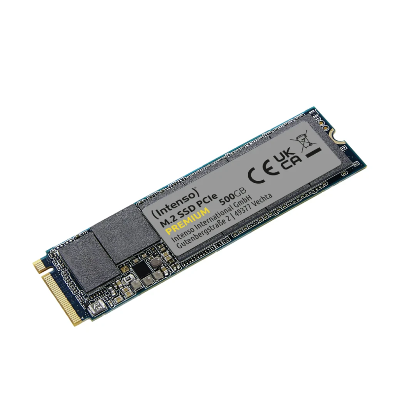 Intenso Premium 500GB NVMe M.2 PCIe 3.0 2280 2100MB/s SSD
