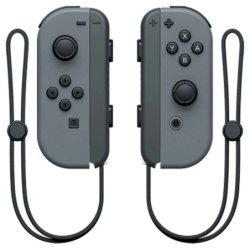 J-C Set Gauche/Droit Gris Switch 500mAh 15h Manette