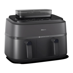Philips Série 5000 NA550/00 Double bac 9L 2750W 12 programmes écran tactile Friteuse à air