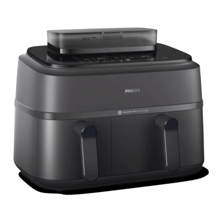 Philips Série 5000 NA550/00 Double bac 9L 2750W 12 programmes écran tactile Friteuse à air