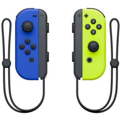 J-C Set Gauche/Droit Bleu/Jaune Switch 500mAh 15h Manette