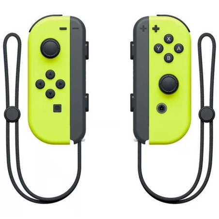 J-C Set Gauche/Droit Jaune Switch 500mAh 15h Manette