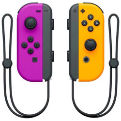 J-C Set Gauche/Droit Violet/Orange Switch 500mAh 15h Manette