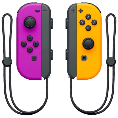 J-C Set Gauche/Droit Violet/Orange Switch 500mAh 15h Manette