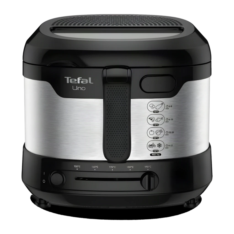 Tefal Uno FF215D Acier Inoxydable 1600W 1,8L Friteuse
